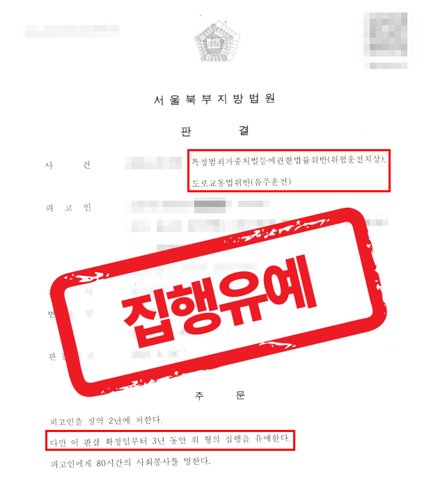 10년 내 음주운전 재범에 16주 상해 사고까지, 실형 위기를 집행유예로 방어한 사례 — 음주운전 전문 변호사의 실전 변론