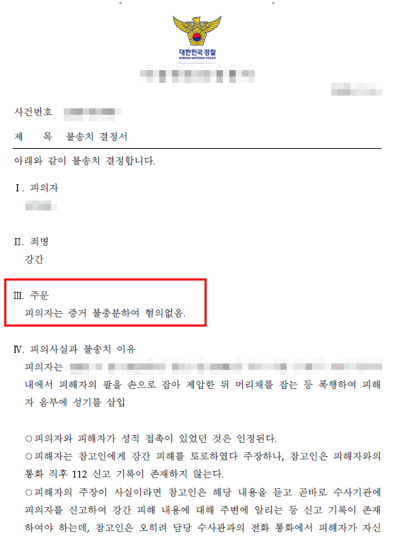 술집 접대부 고소인의 강간 주장, 무혐의 결정된 사례 — 성범죄 전문 변호사의 실전 변론