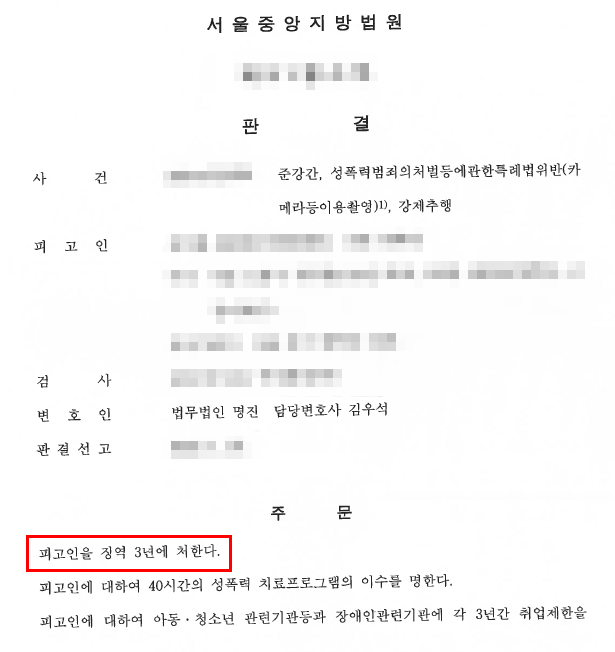 준강간 · 카메라이용등촬영죄· 강제추행 사건, 법정 최저형을 이끌어낸 사례 — 성범죄 전문 변호사의 실전 변론