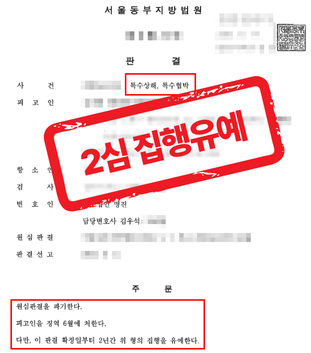특수상해·특수협박 실형 위기, 재판 중 변호인 교체로 선고유예 이끌어낸 사건 — 형사 전문 변호사의 실전 변론