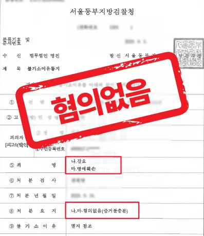 노조 활동 중 고소를 당했으나 강요·명예훼손, 전부 무혐의된 사례 — 형사 전문 변호사 실전 변론