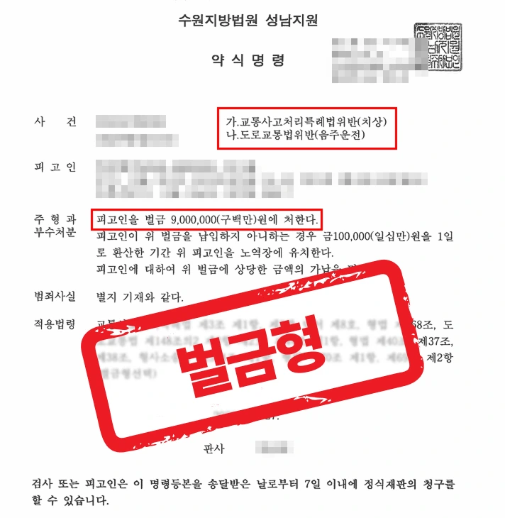음주운전전문변호사의 실전 변론 — 음주운전3회 재범 및 음주교통사고, 벌금형으로 마무리한 사례
