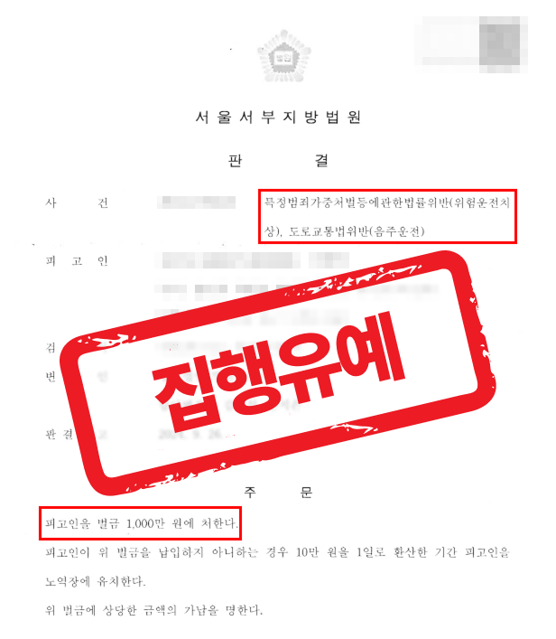위험운전치상에 0.19% 만취, 벌금 1,000만 원으로 선처 받은 사례 — 음주운전 전문 변호사의 실전 변론